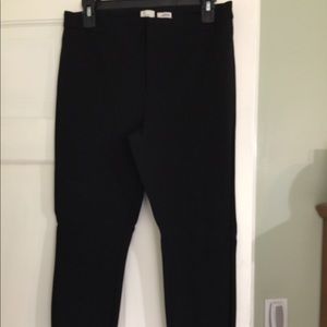 Black stretch pants.